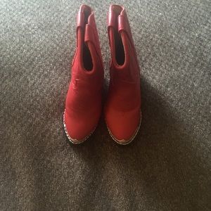 Toddler Red Boots
